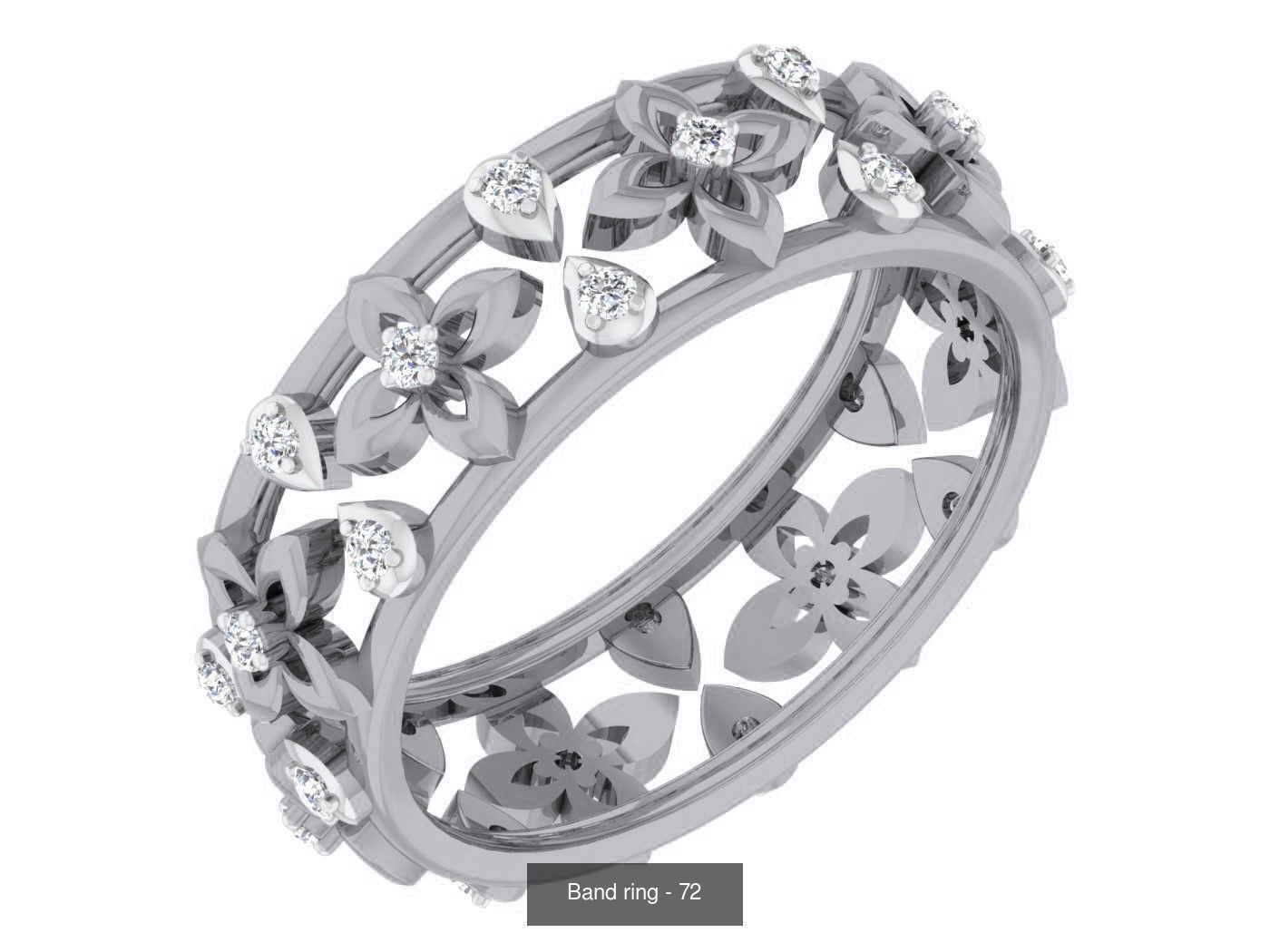 95 Band ring 3D Model Collection_33