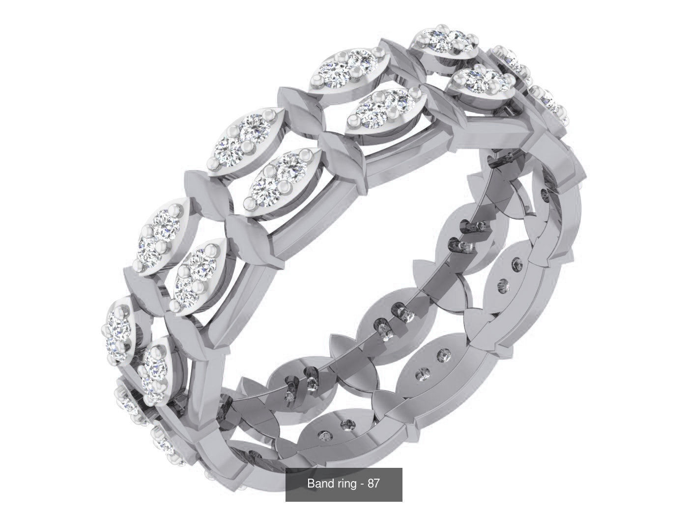 95 Band ring 3D Model Collection_19