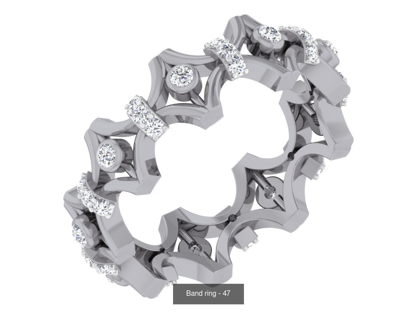 95 Band ring 3D Model Collection_60