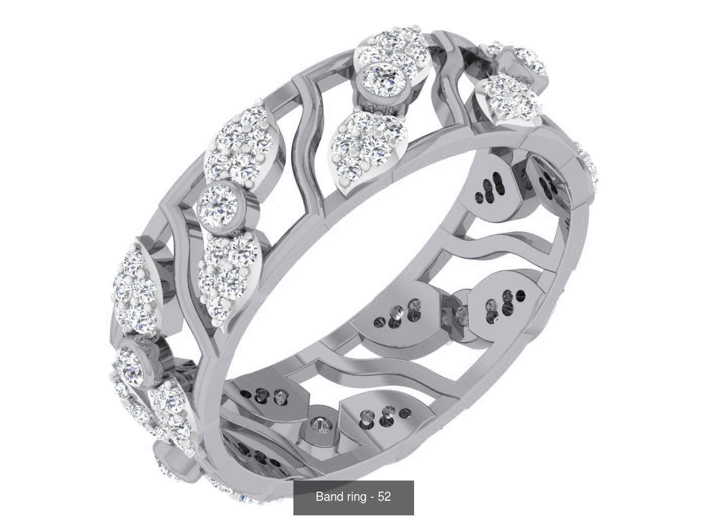 95 Band ring 3D Model Collection_55