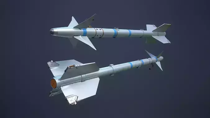 AIM-9 Sidewinder 3D model