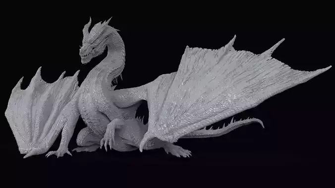 Monster Hunter World Fatalis 3d print model 3D print model