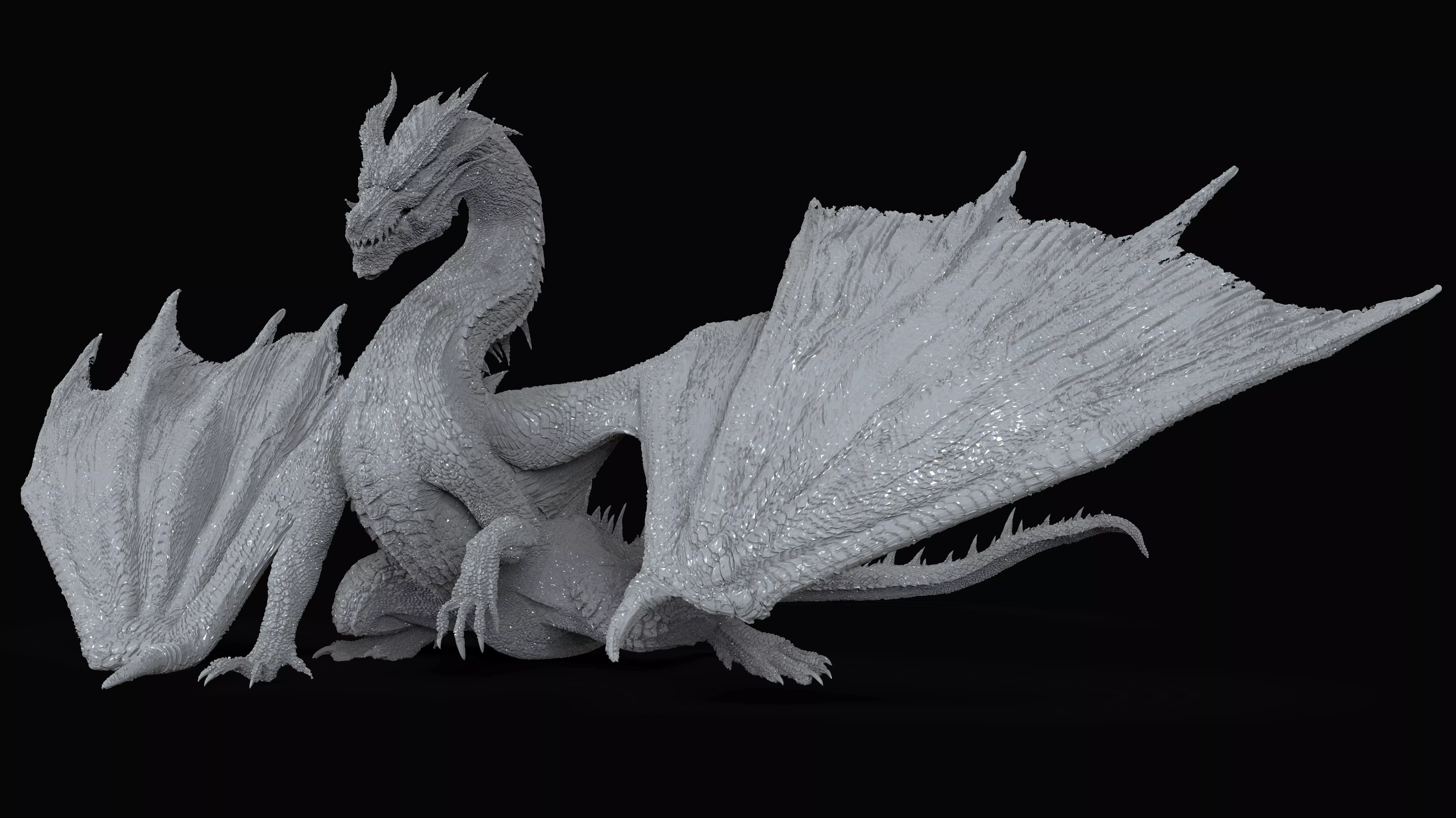 Monster Hunter World Fatalis 3d print model 3D print model_0