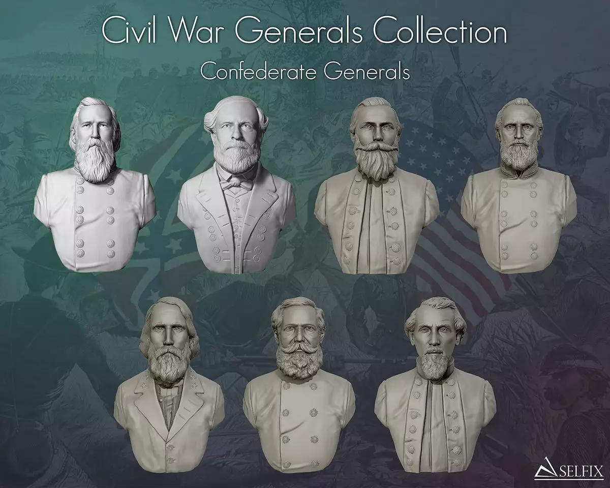 Civil war Confederate generals collection _0