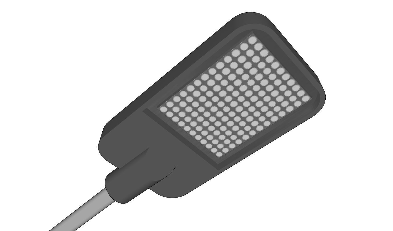 Lamp Post - Light Pole - Light Post - Street Light - Group 07 3D model_6