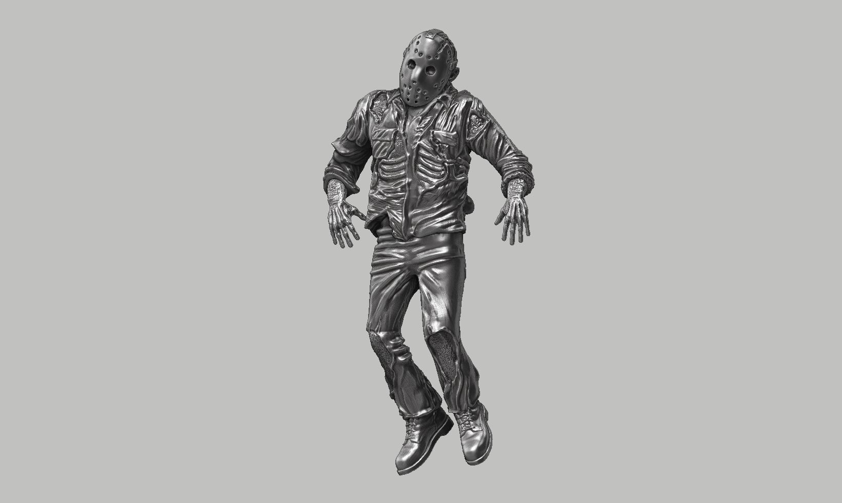 Jason Voorhees a01 3D print model_20