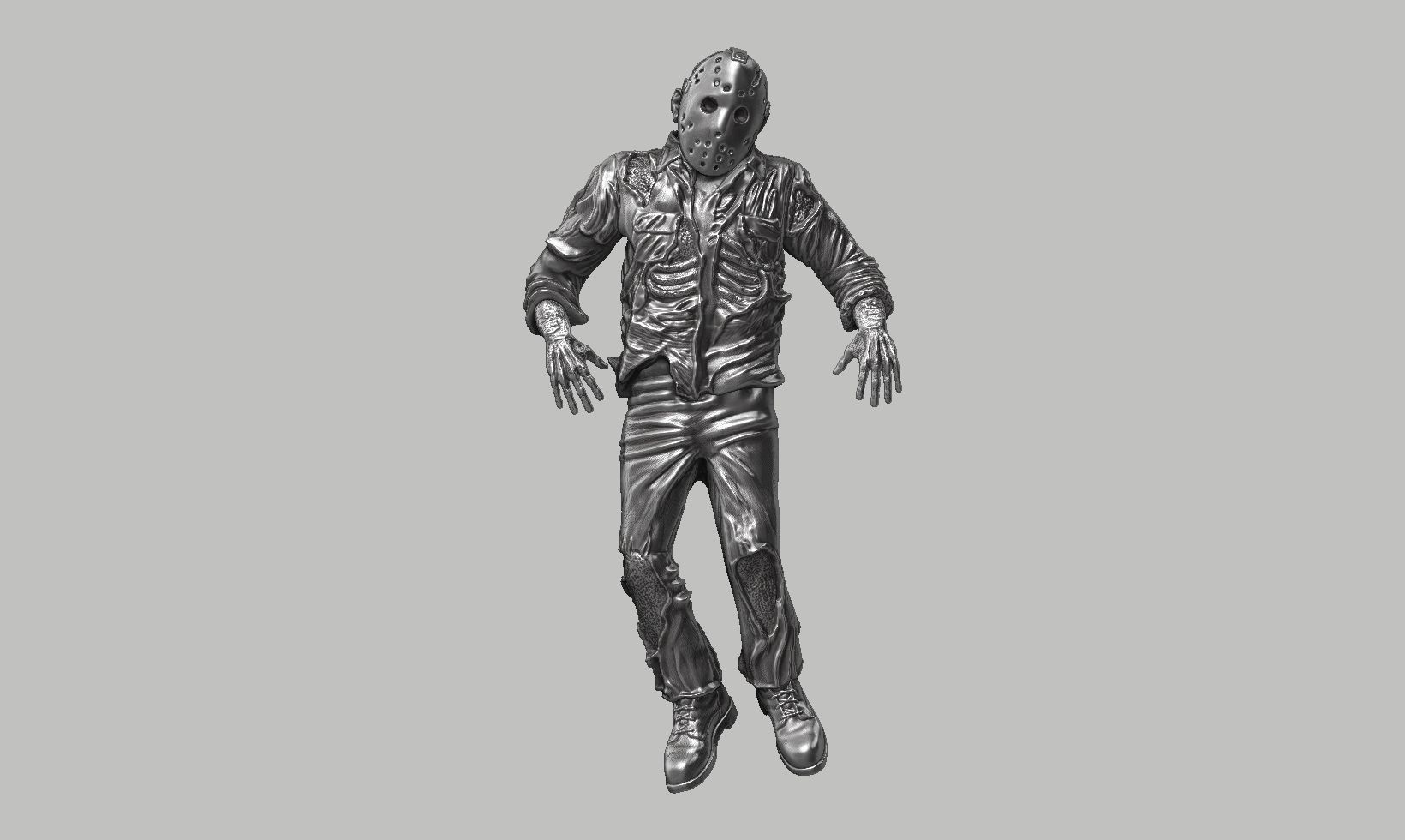 Jason Voorhees a01 3D print model_7
