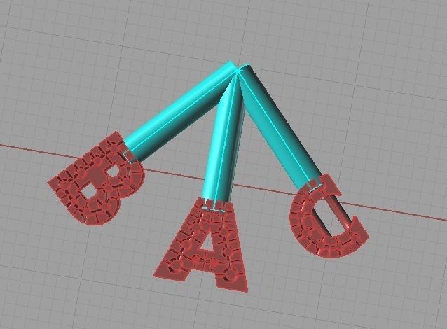 YD207 swarovski crystal cord bracelet 3D print model_8