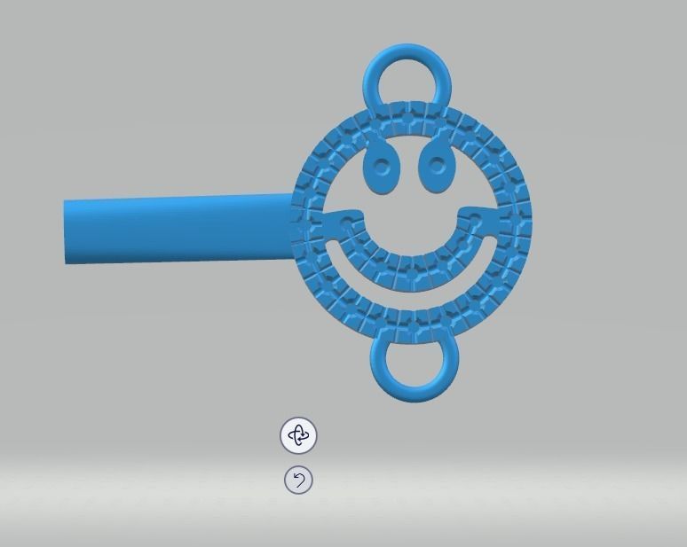 YD207 swarovski crystal cord bracelet 3D print model_5