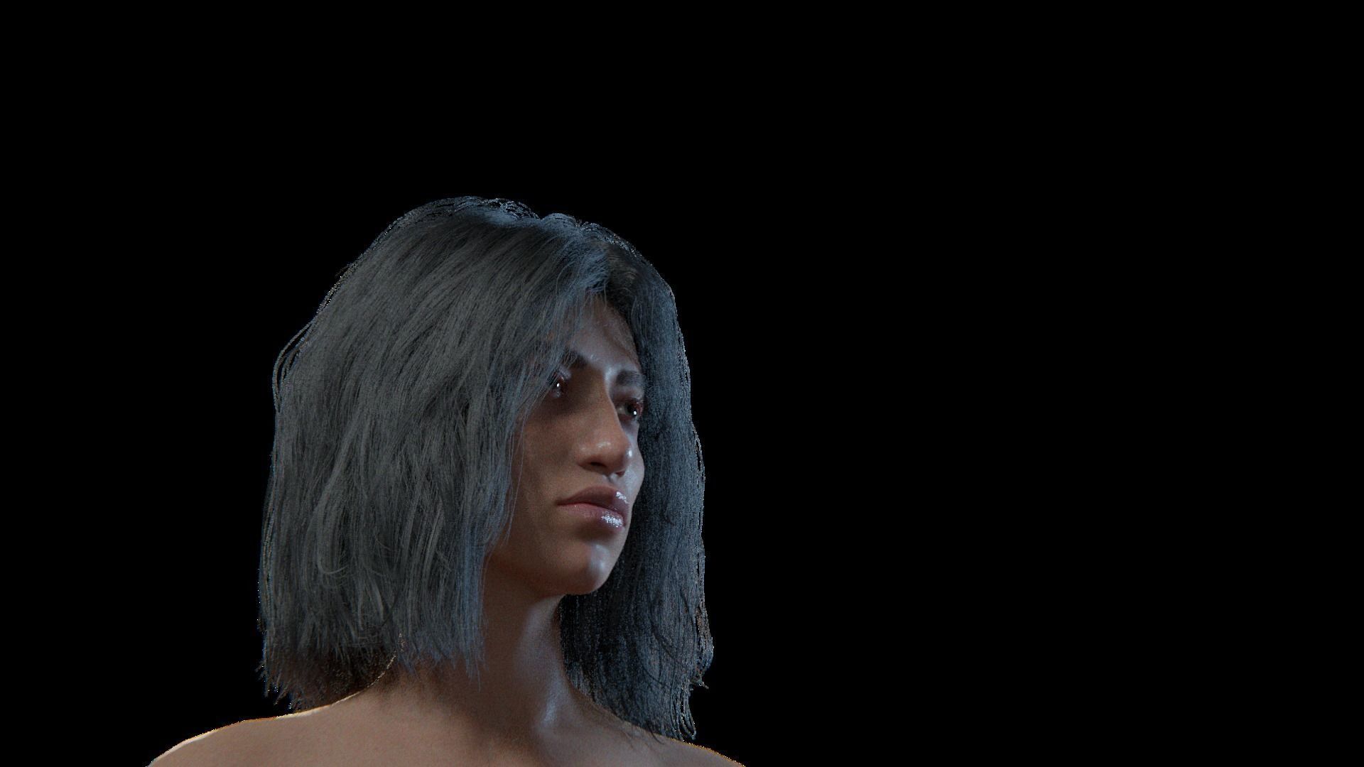 Naomi - Rigged Blender character 3D model_31