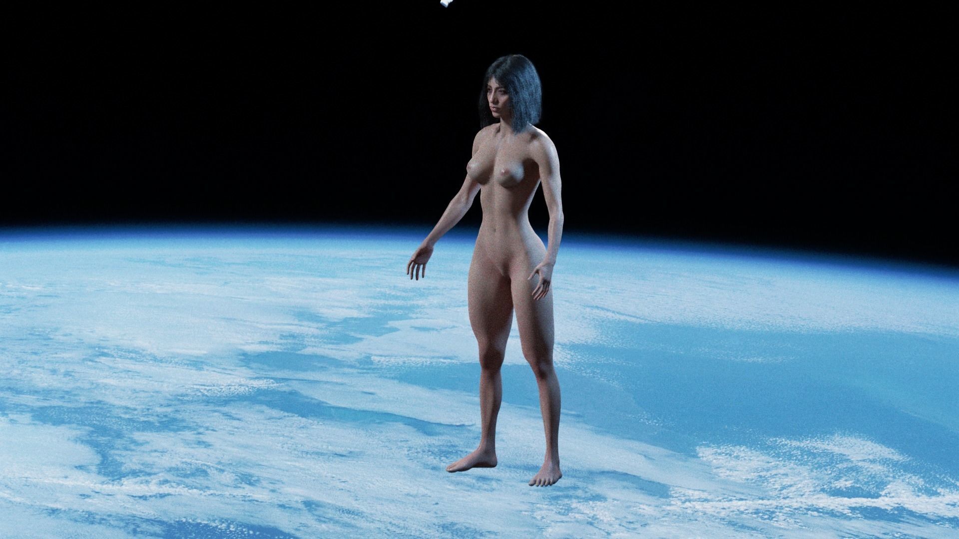 Naomi - Rigged Blender character 3D model_32