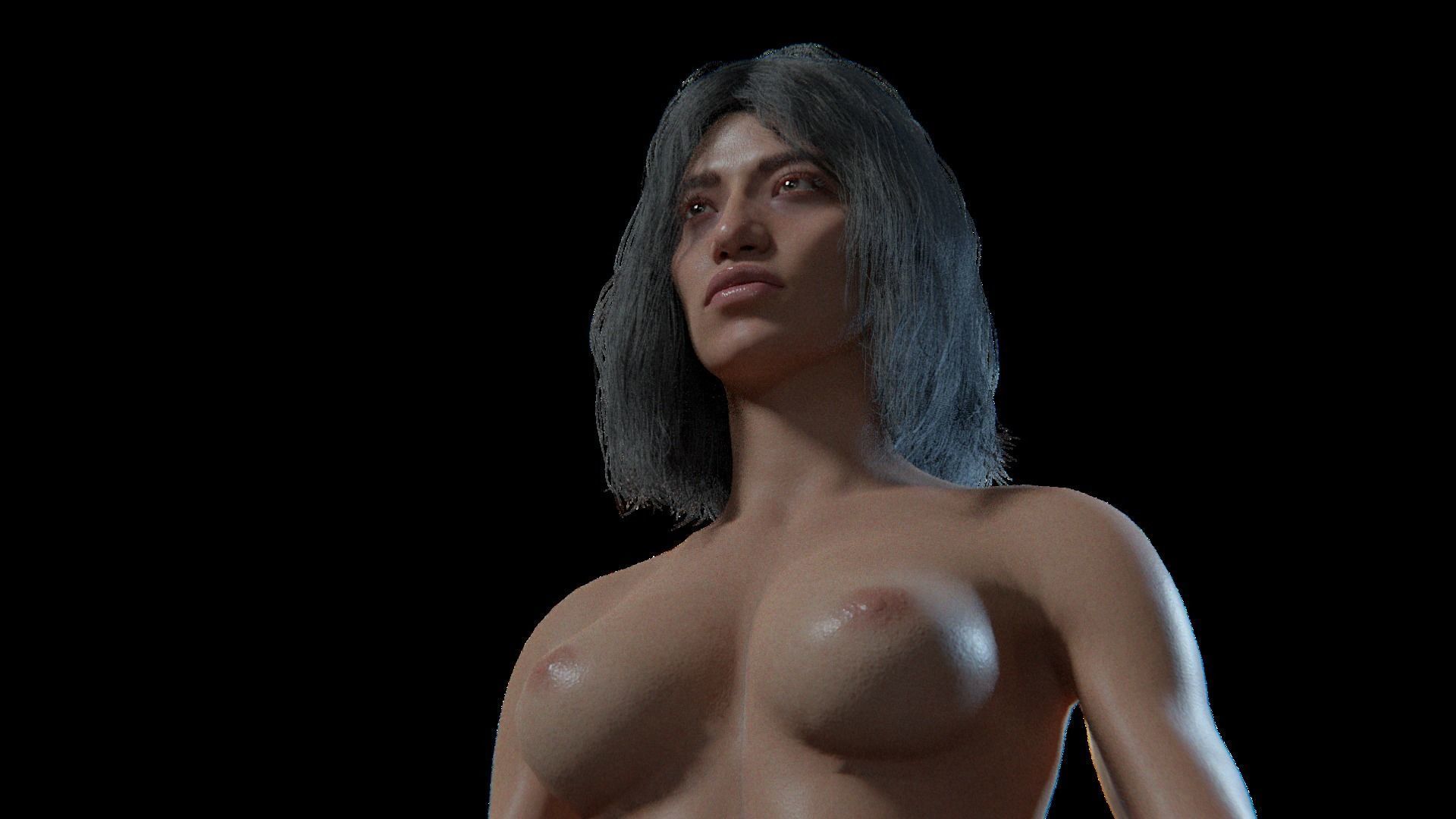 Naomi - Rigged Blender character 3D model_25