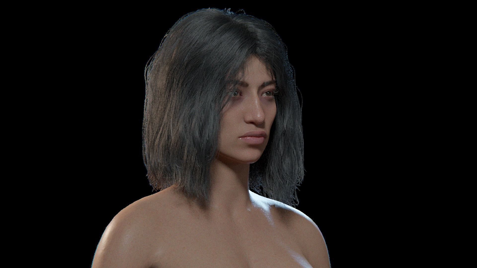 Naomi - Rigged Blender character 3D model_23