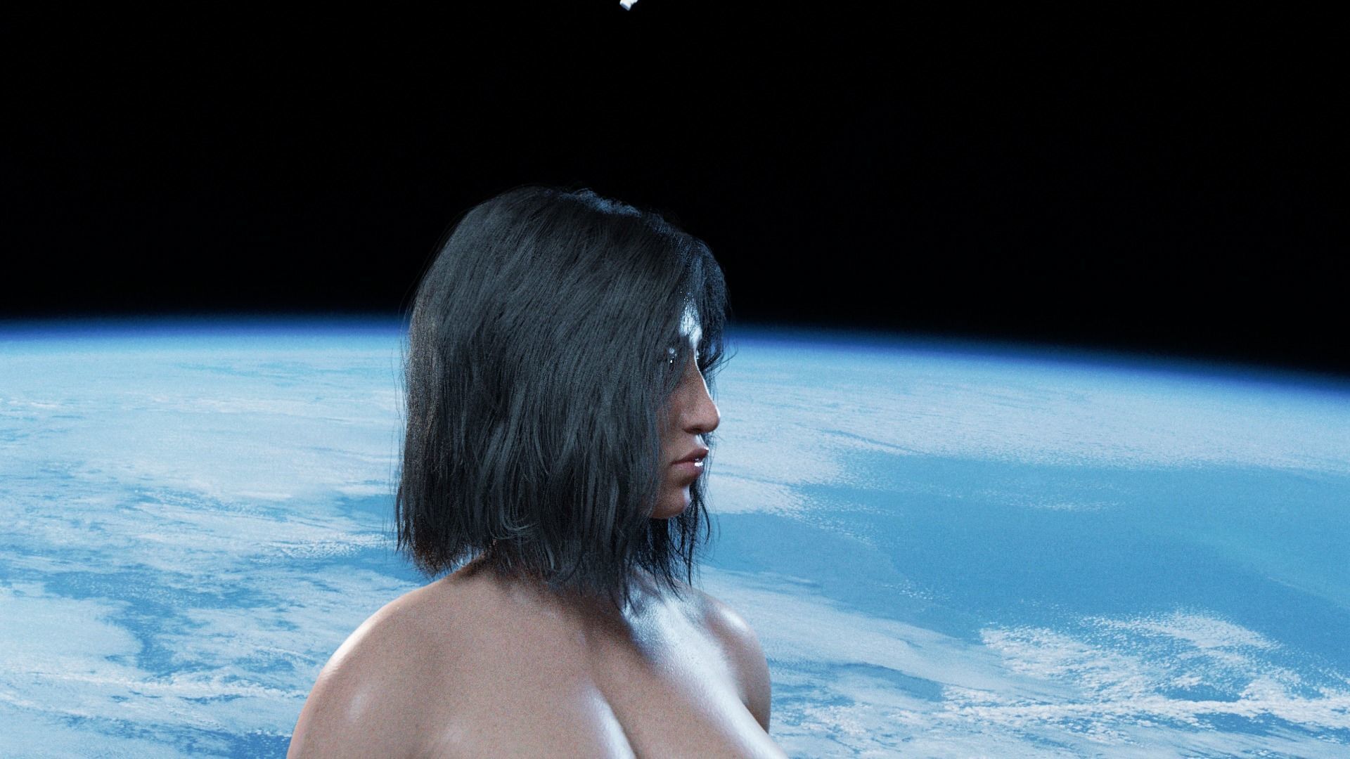 Naomi - Rigged Blender character 3D model_46