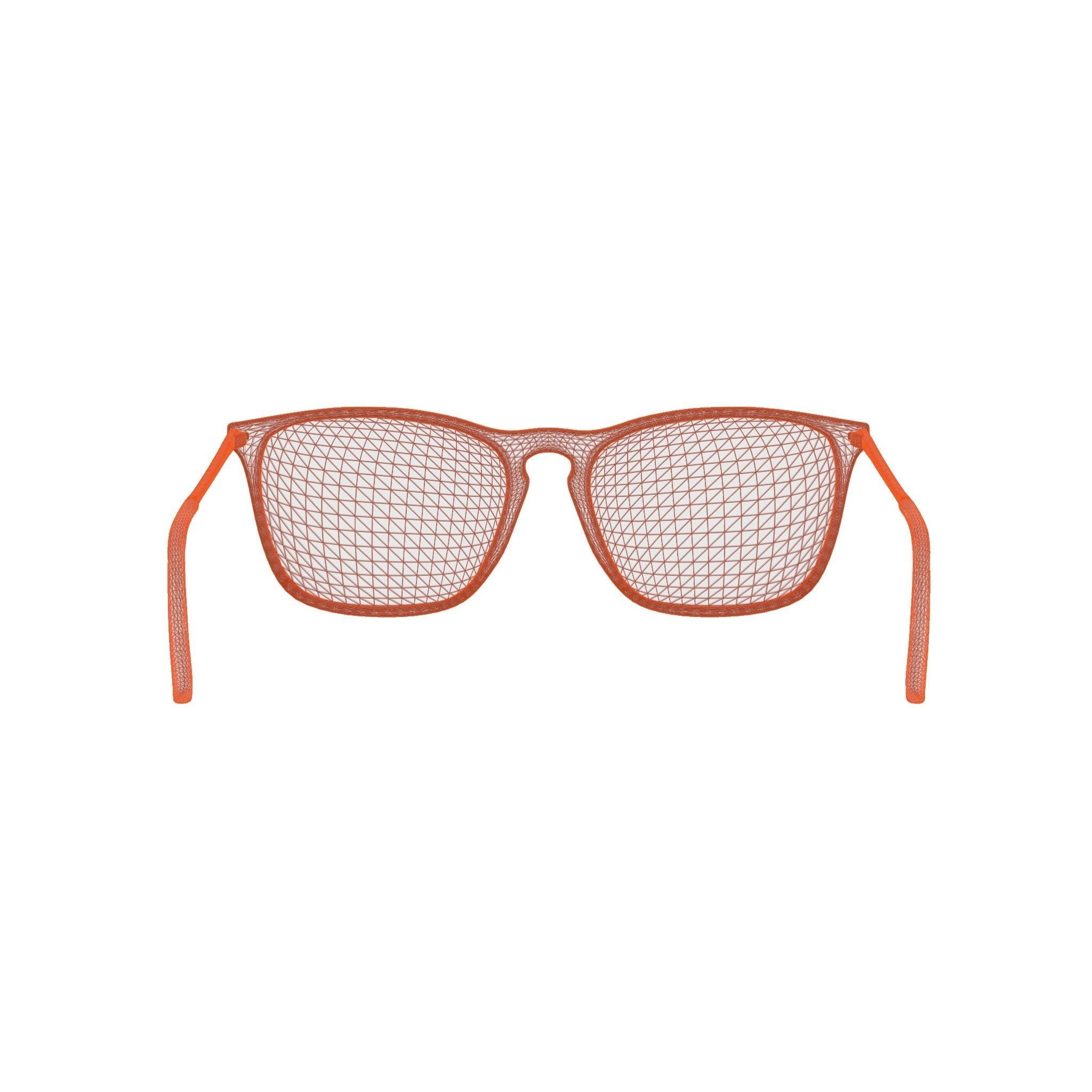 Ray-Ban Chris - RB4187 639175 Sunglasses Low-poly 3D model_6