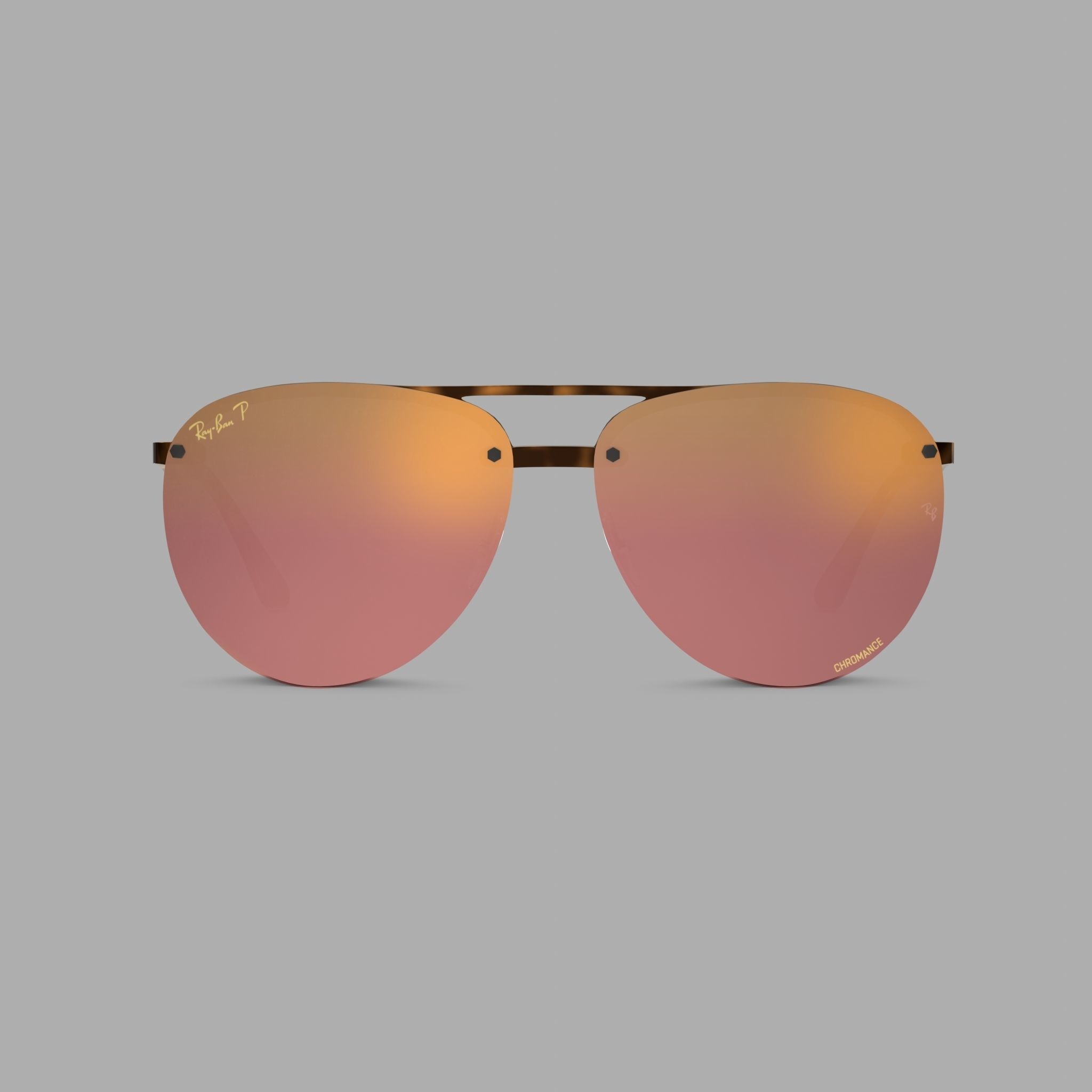 Ray-Ban Chromance - RB4293CH Sunglasses Low-poly 3D model_2