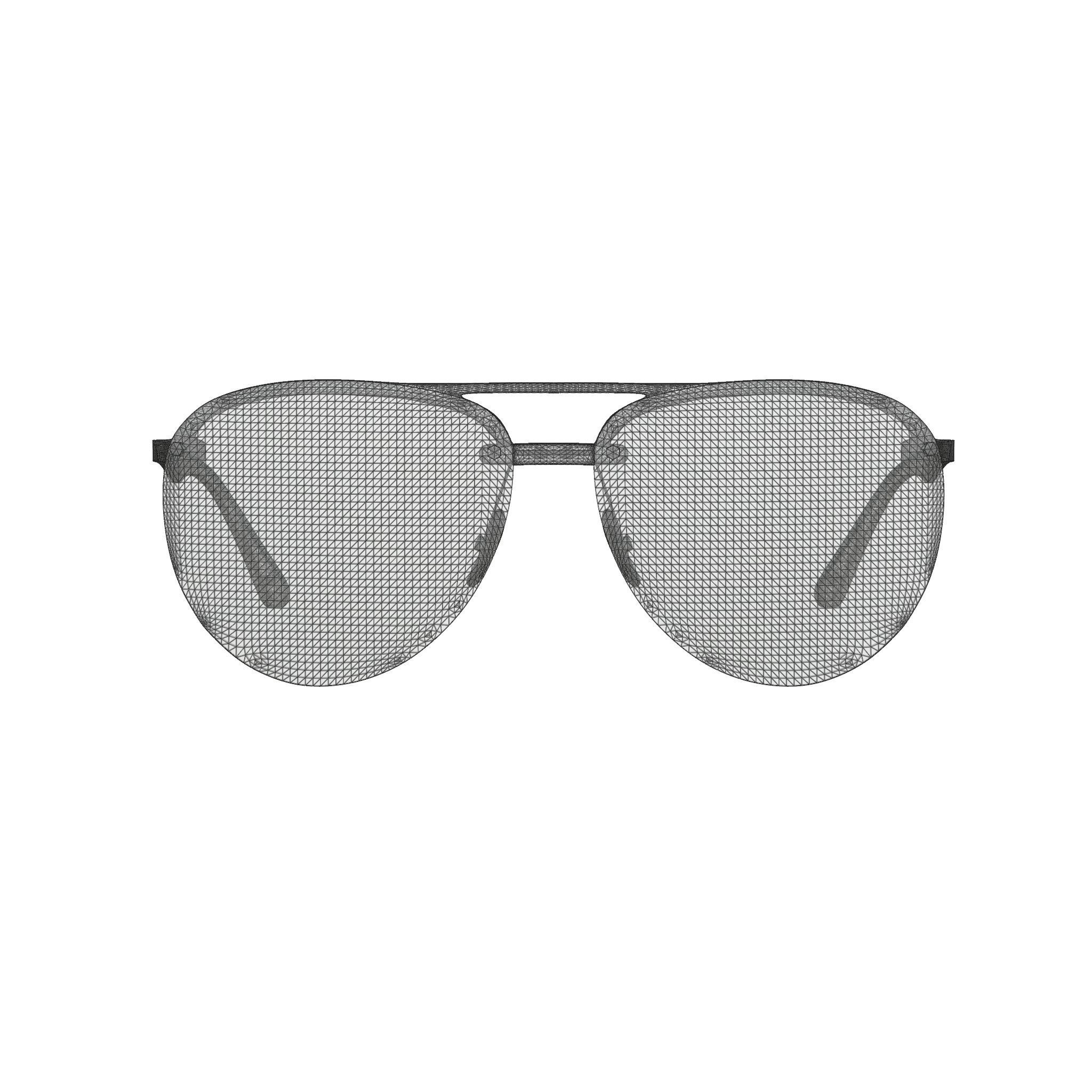 Ray-Ban Chromance - RB4293CH Sunglasses Low-poly 3D model_6