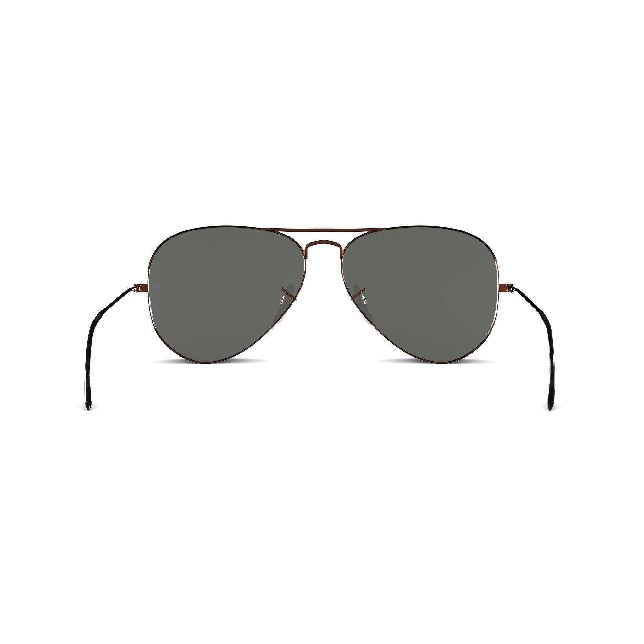 Ray-Ban Aviator - RB3025 Sunglasses Low-poly 3D model_1