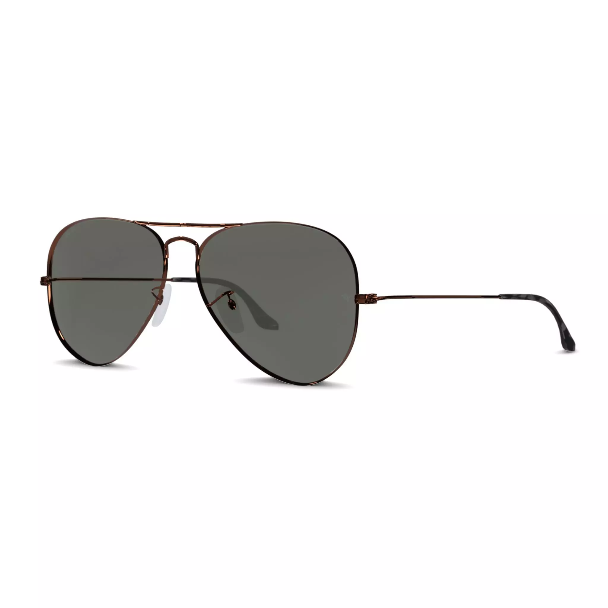 Ray-Ban Aviator - RB3025 Sunglasses Low-poly 3D model_0