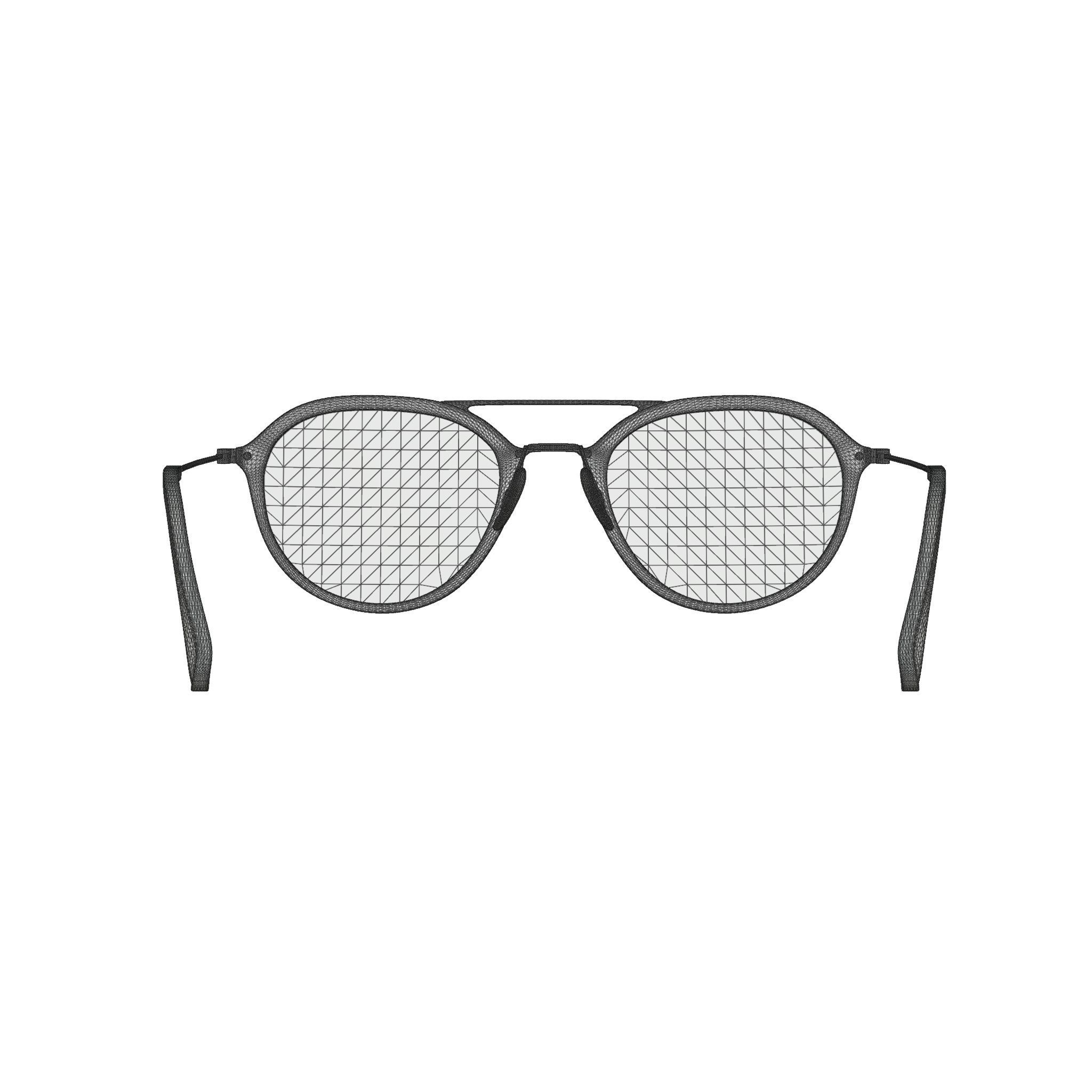Ray-Ban - RB4253 62923F Sunglasses Low-poly 3D model_5