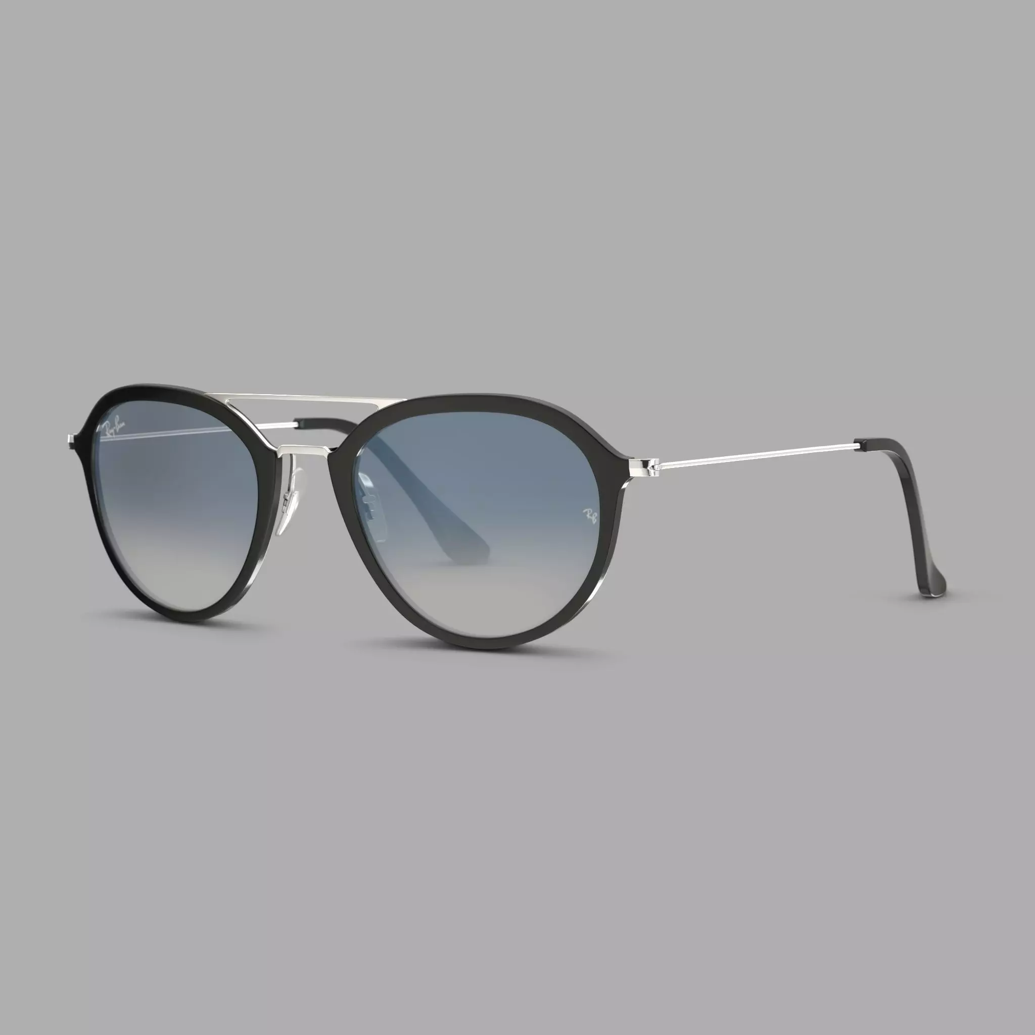 Ray-Ban - RB4253 62923F Sunglasses Low-poly 3D model_0