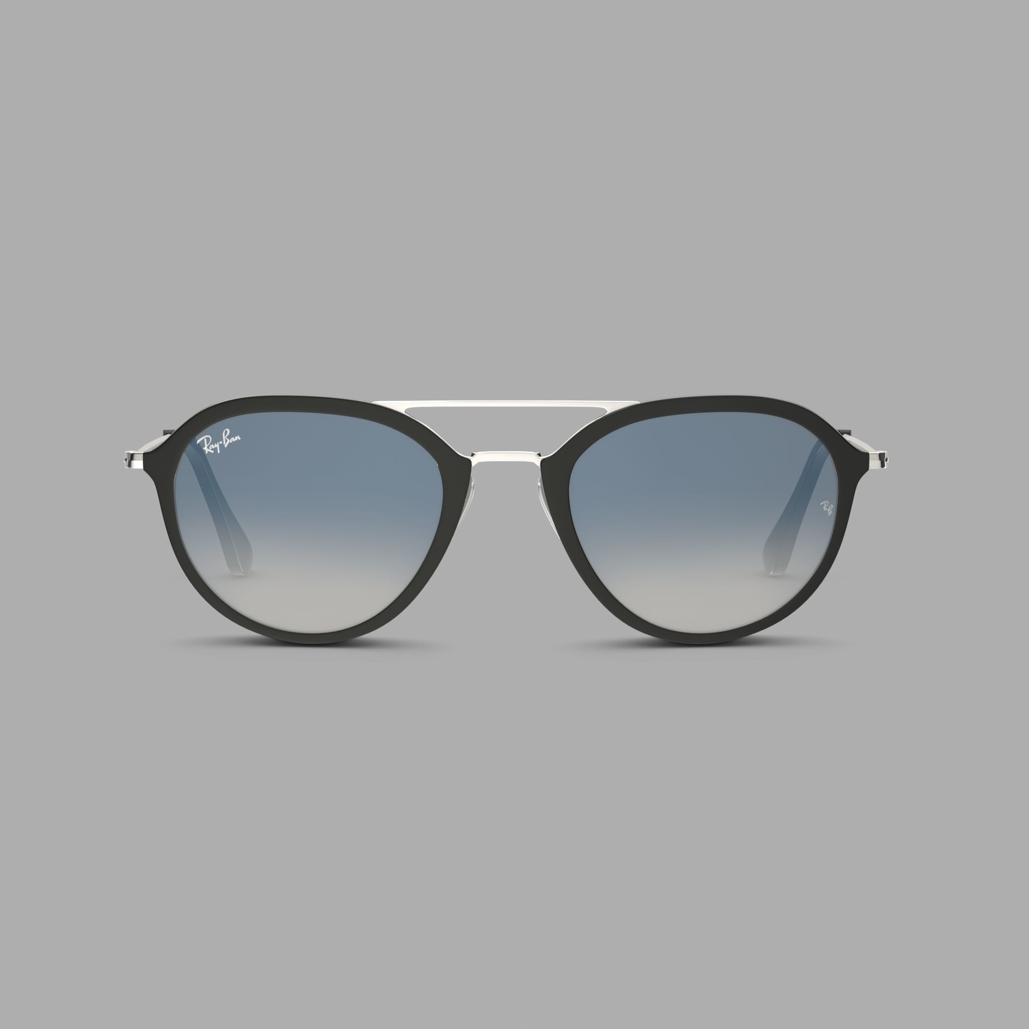 Ray-Ban - RB4253 62923F Sunglasses Low-poly 3D model_2