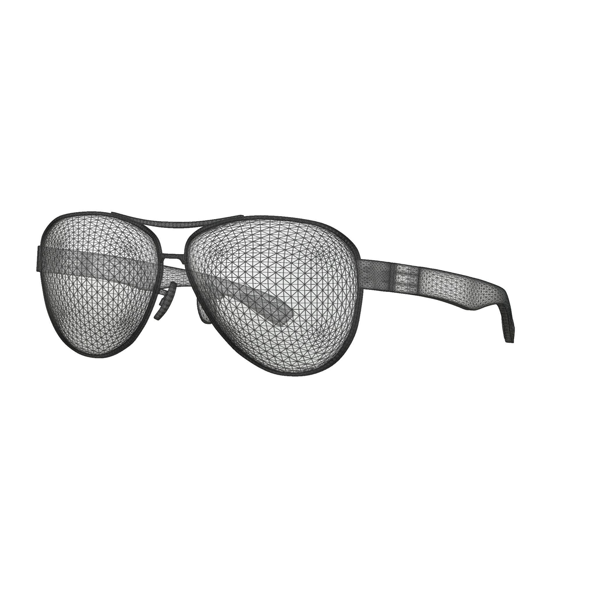 Ray-Ban - RB3509 Sunglasses Low-poly 3D model_4