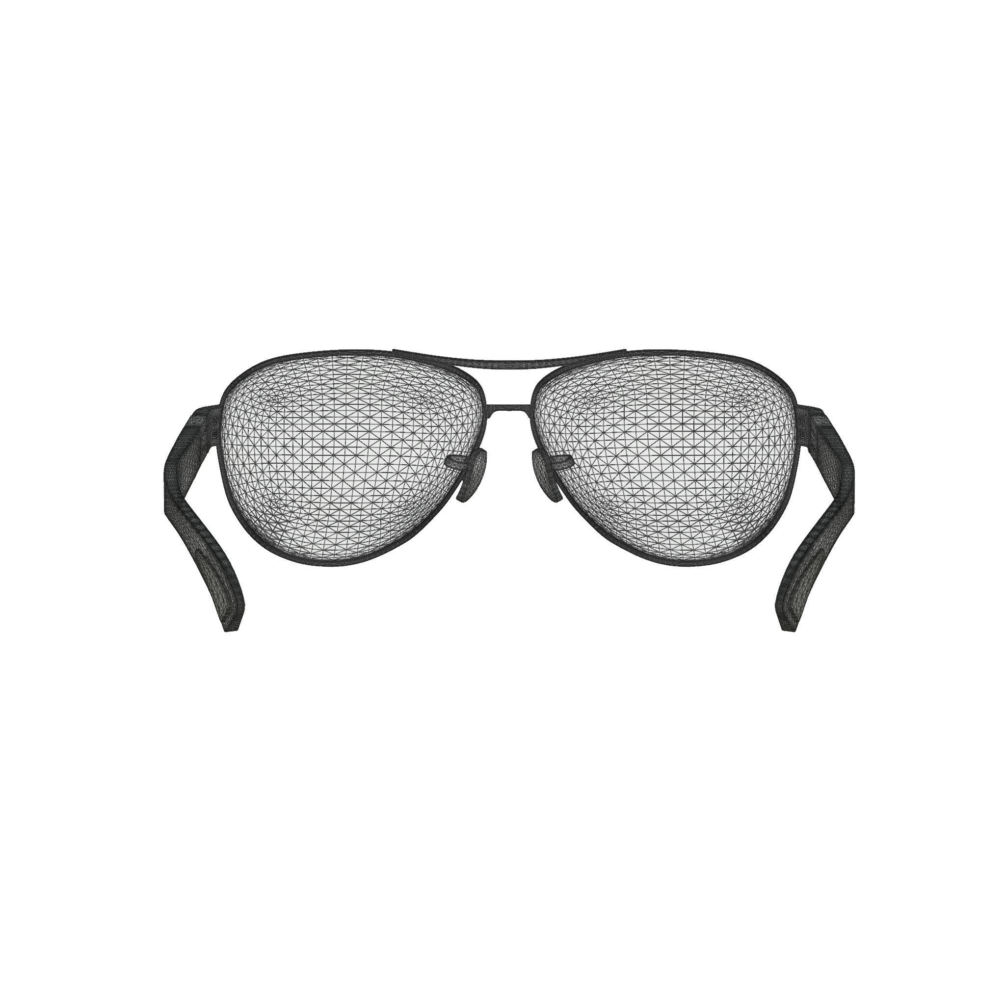 Ray-Ban - RB3509 Sunglasses Low-poly 3D model_5