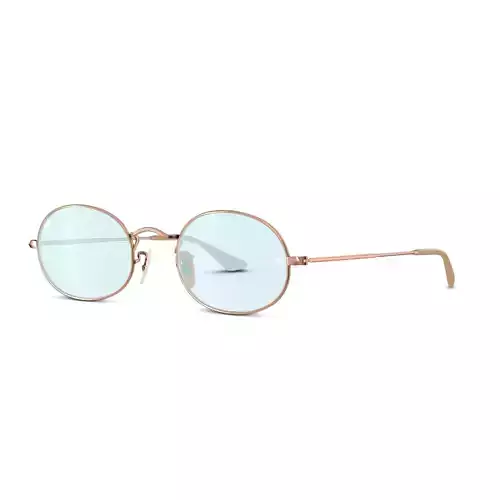 Ray-Ban Oval Washed Evolve - RB3547N 91310Y Sunglasses Low-poly 3D model Ray-Ban Oval Washed Evolve - RB3547N 91310Y Sunglasses Low-poly 3D model