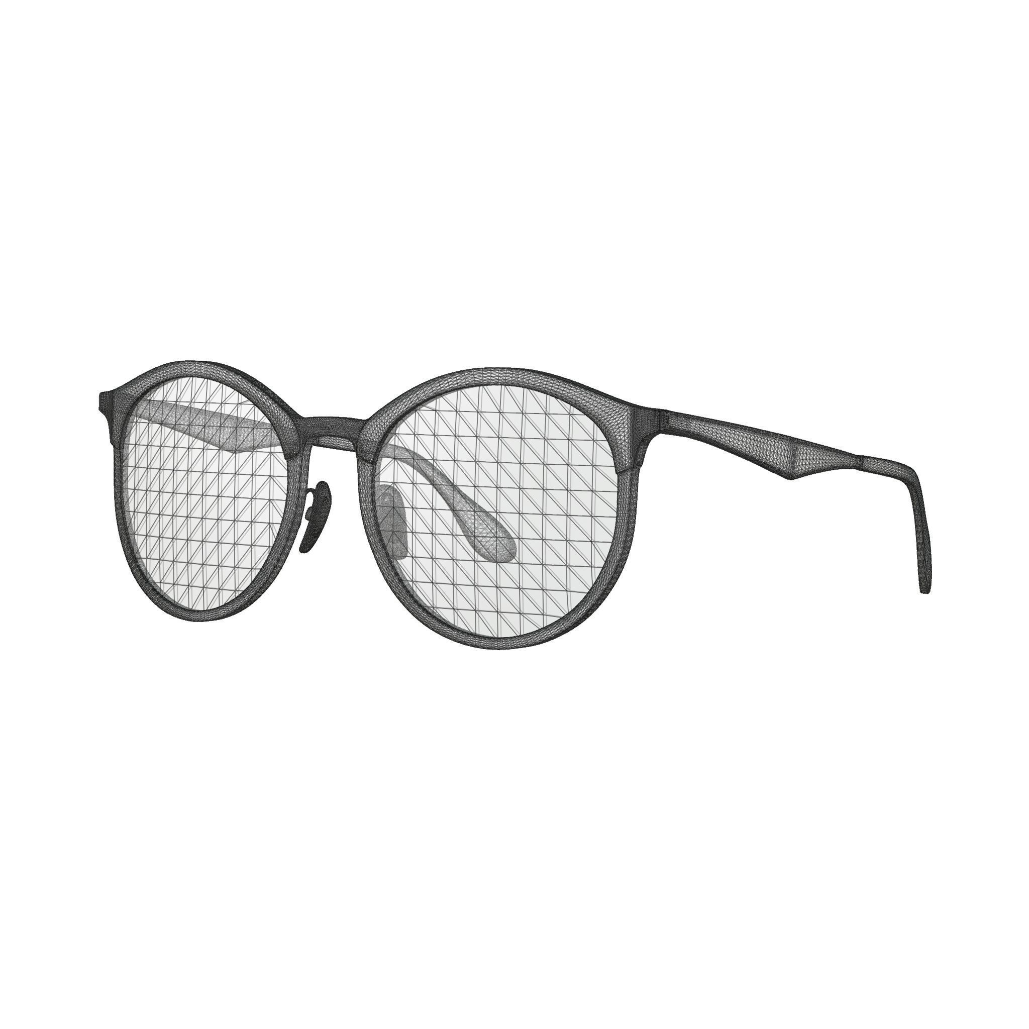 Ray-Ban Emma - RB4277 Sunglasses Low-poly 3D model_4