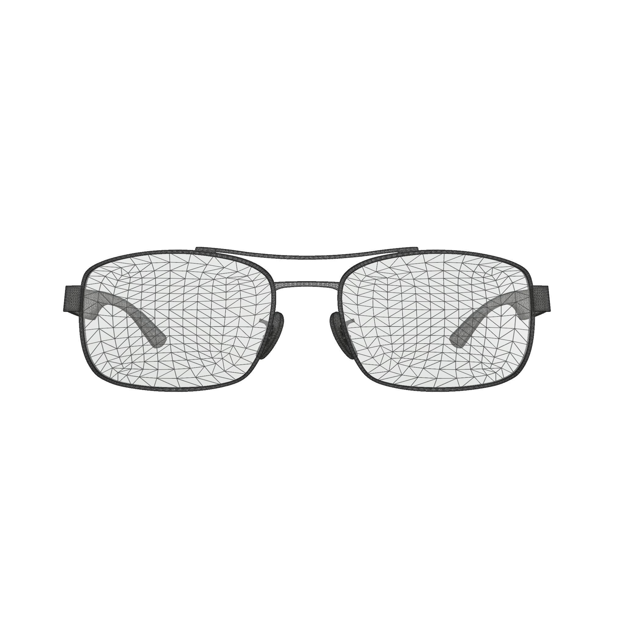 Ray-Ban - RB8316 Sunglasses Low-poly 3D model_6