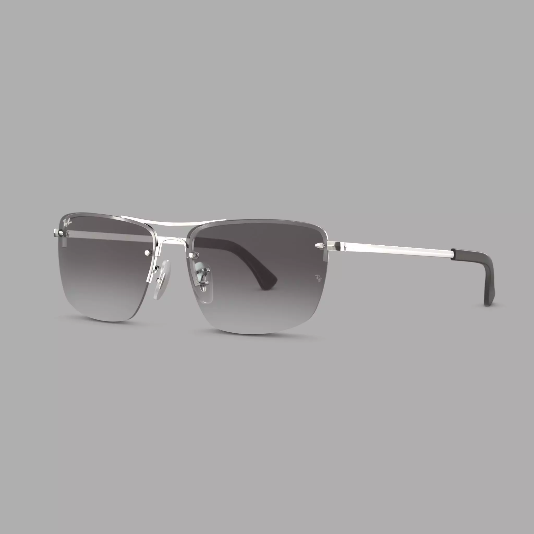 Ray-Ban - RB3607 Sunglasses Low-poly 3D model_0