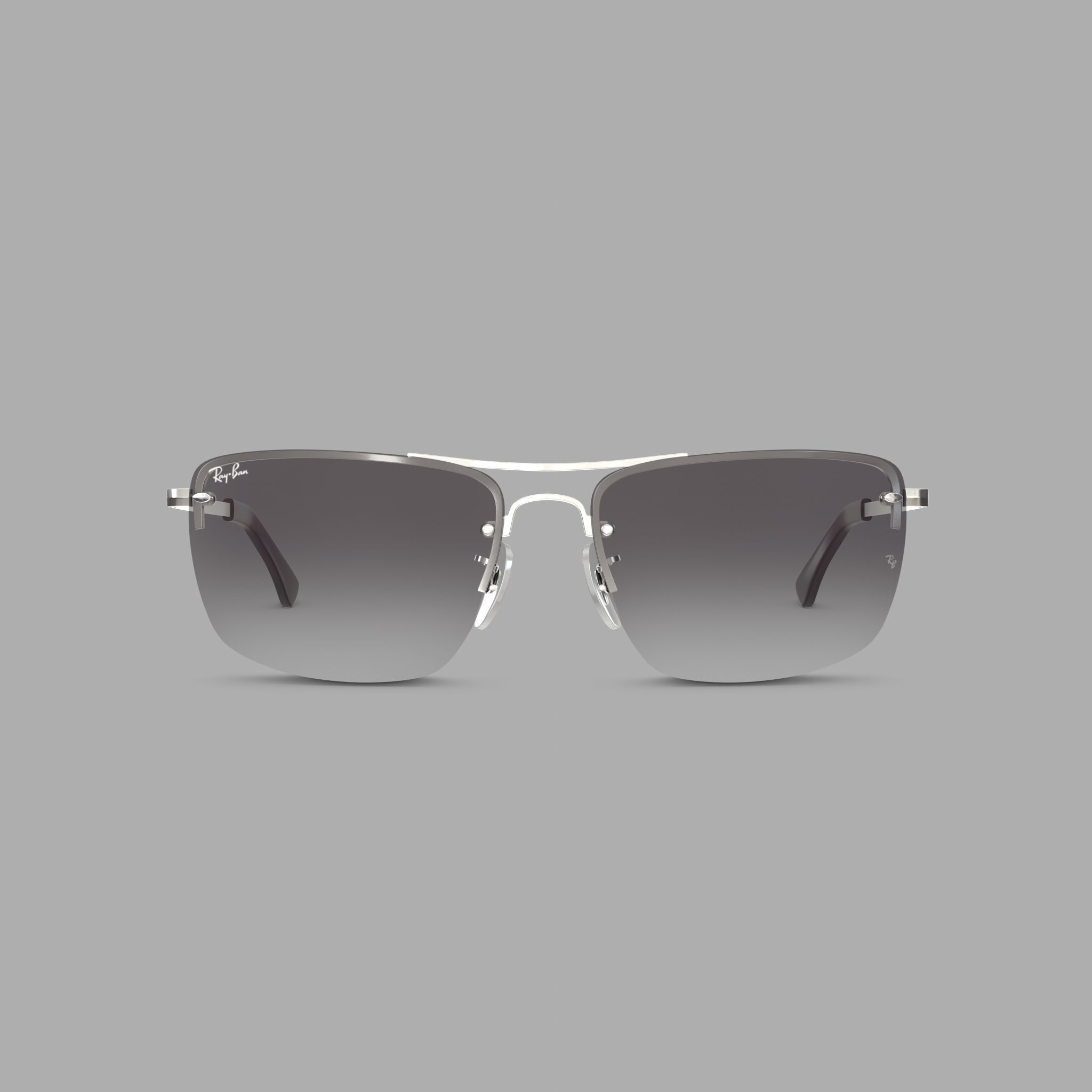 Ray-Ban - RB3607 Sunglasses Low-poly 3D model_2