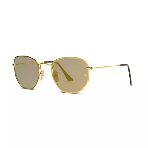Ray-Ban Hexagonal flat lenses - RB3548N Sunglasses Low-poly 3D model