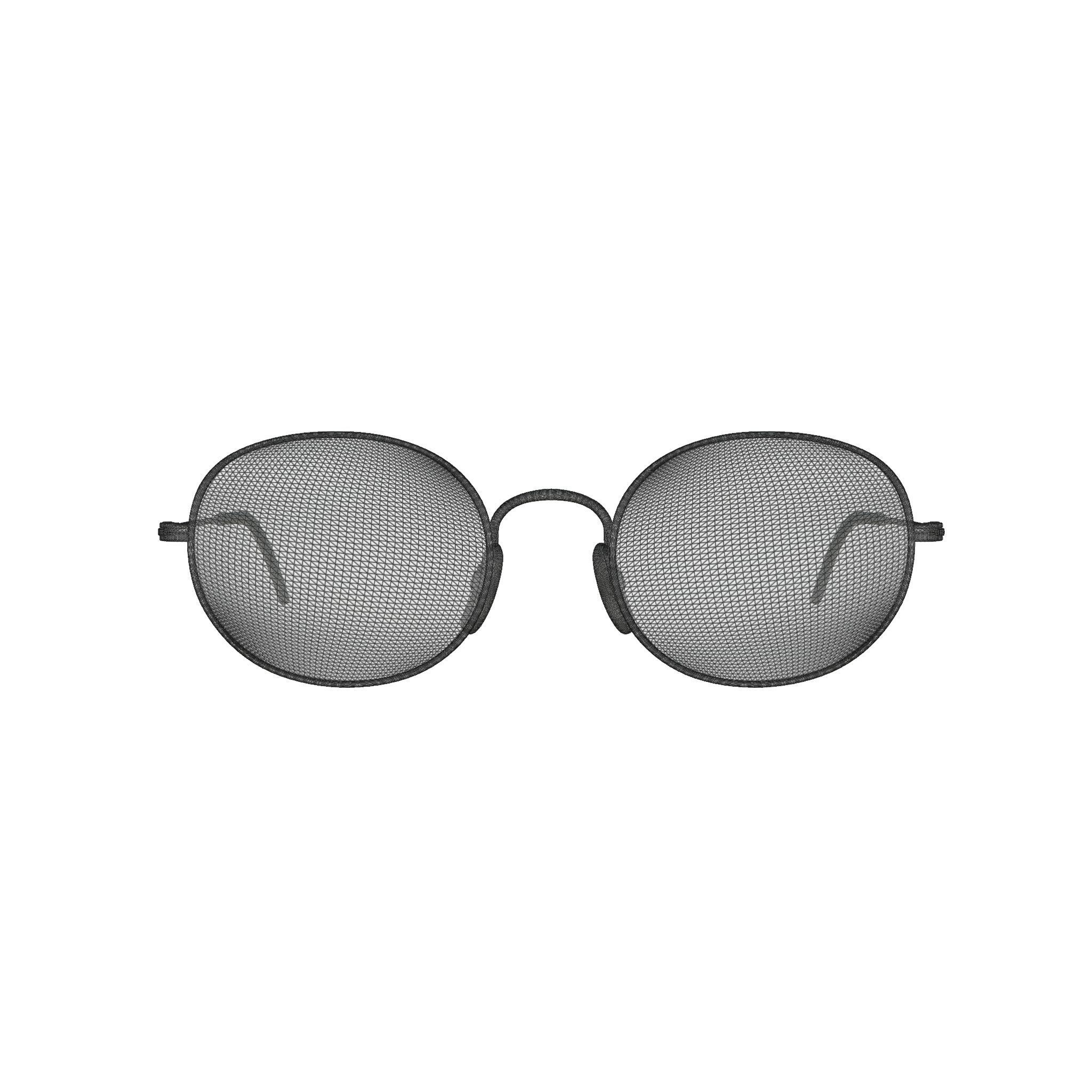 Ray-Ban Beat - RB3594 911671 Sunglasses Low-poly 3D model_7