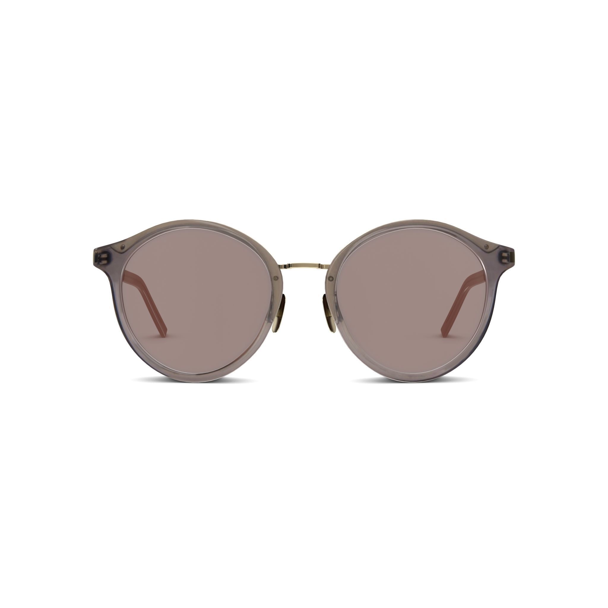 Saint Laurent - SL 57 005 Sunglasses Low-poly 3D model_2