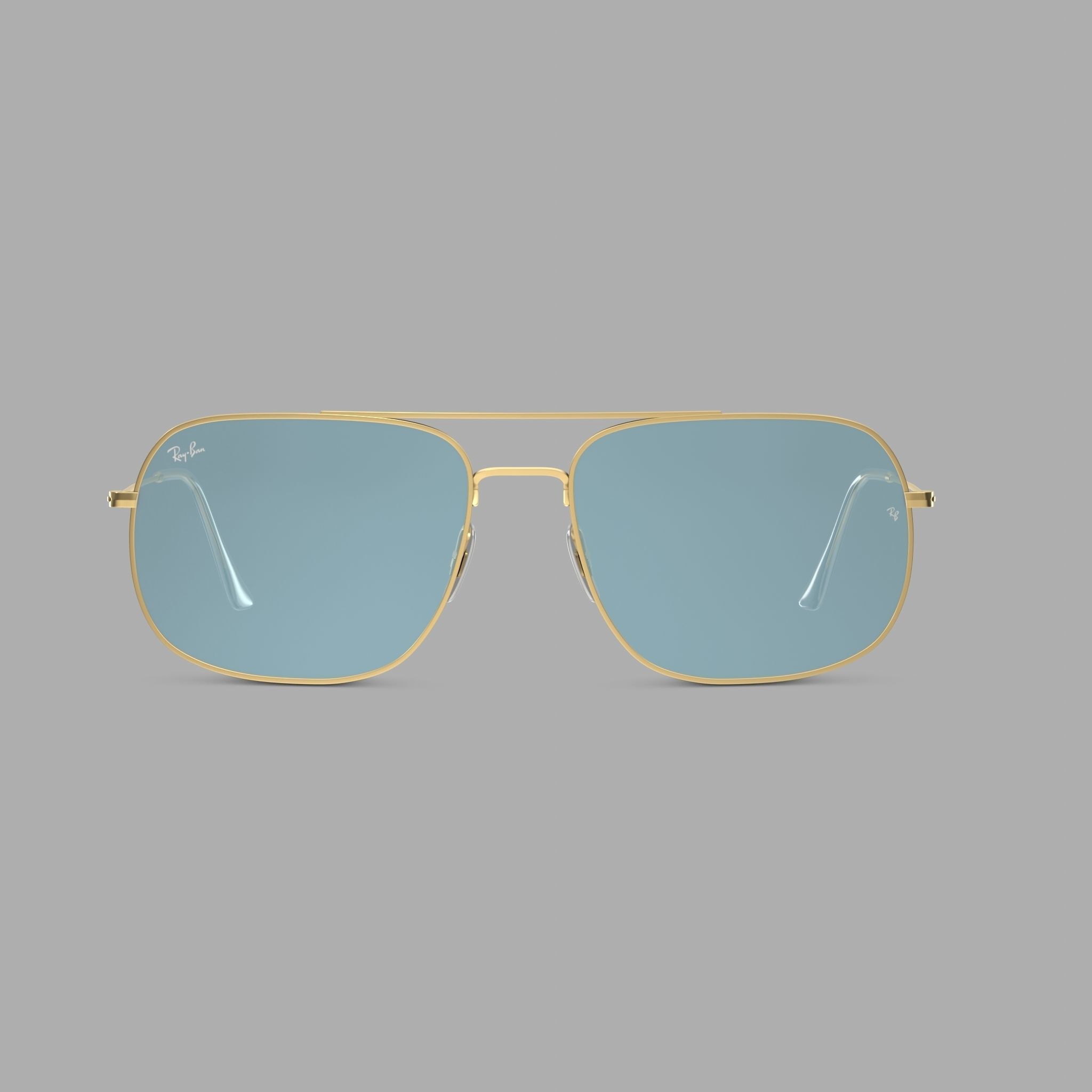 Ray-Ban - RB3595 901380 Sunglasses Low-poly 3D model_2