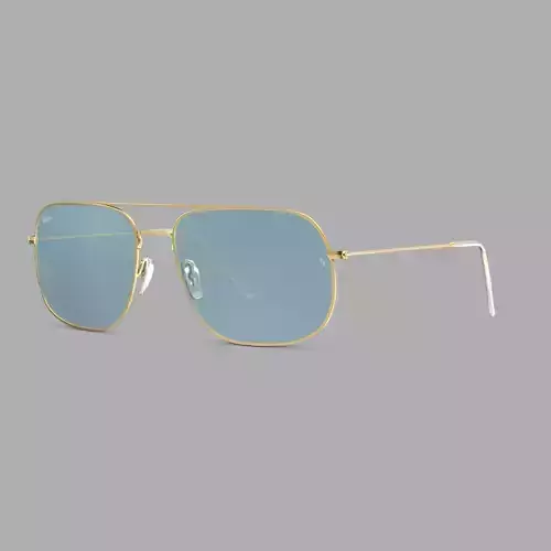 Ray-Ban - RB3595 901380 Sunglasses Low-poly 3D model