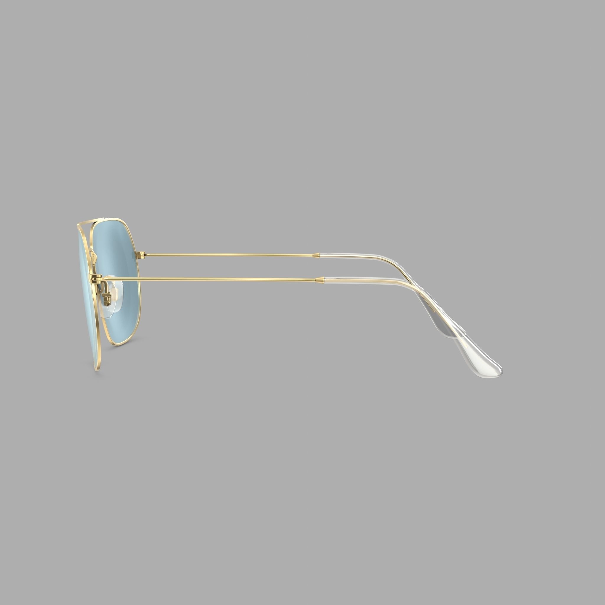 Ray-Ban - RB3595 901380 Sunglasses Low-poly 3D model_3