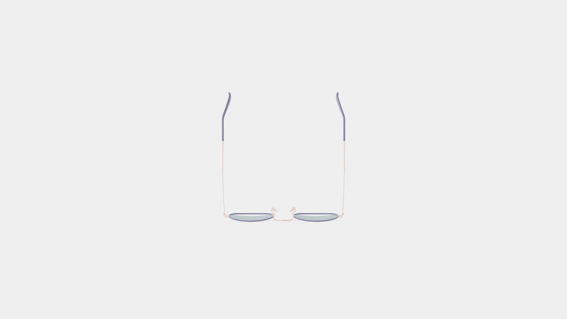 Ray-Ban Oval - RB3547 9156AJ Sunglasses Low-poly 3D model_4