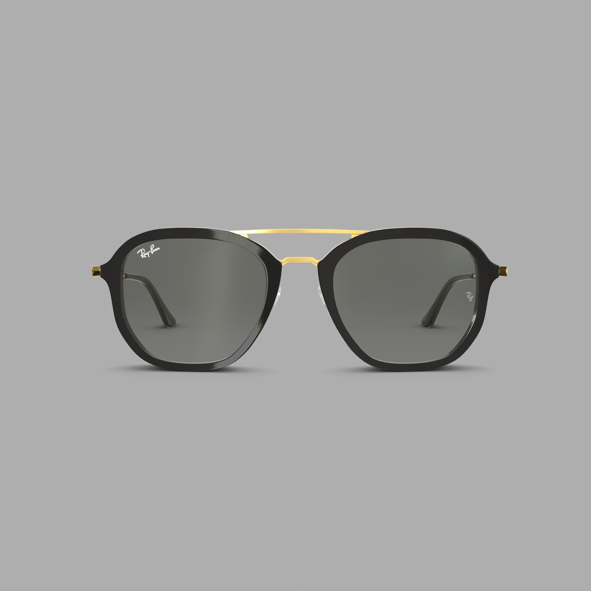 Ray-Ban - RB4273 601 Sunglasses Low-poly 3D model_2
