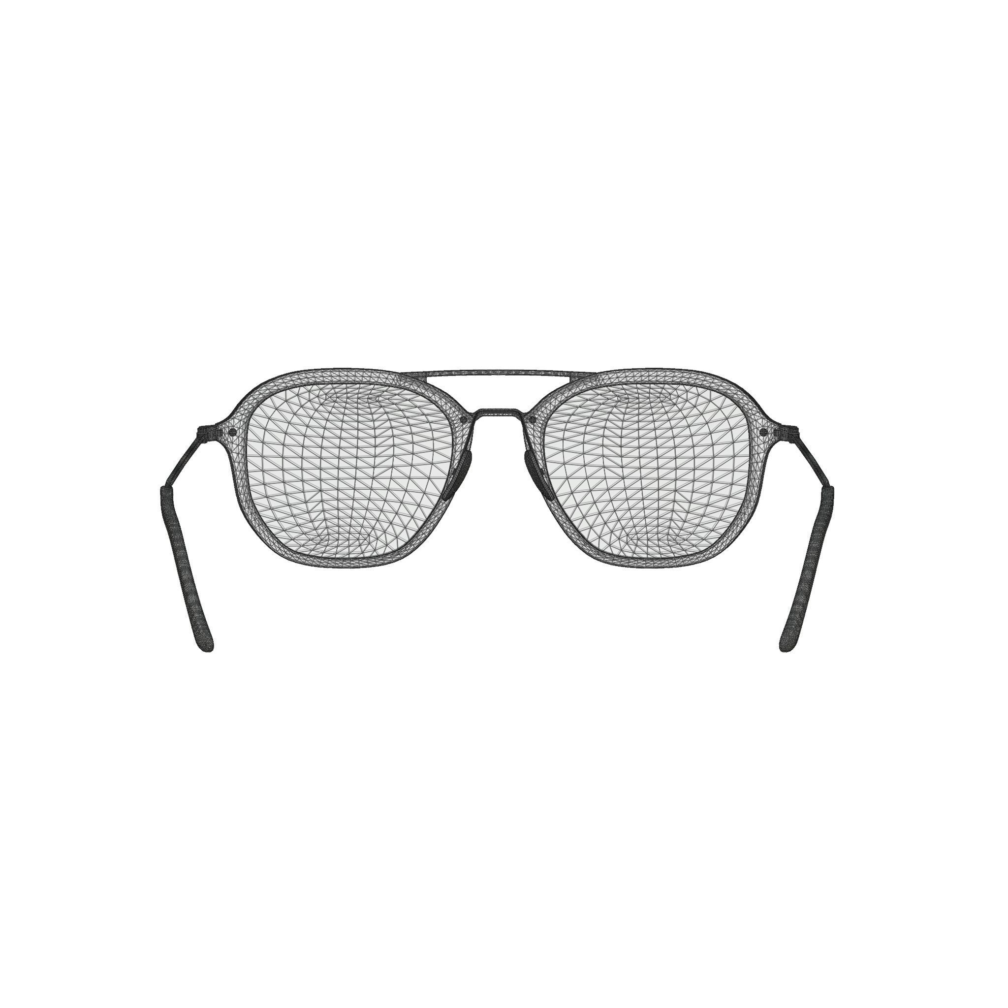 Ray-Ban - RB4273 601 Sunglasses Low-poly 3D model_5