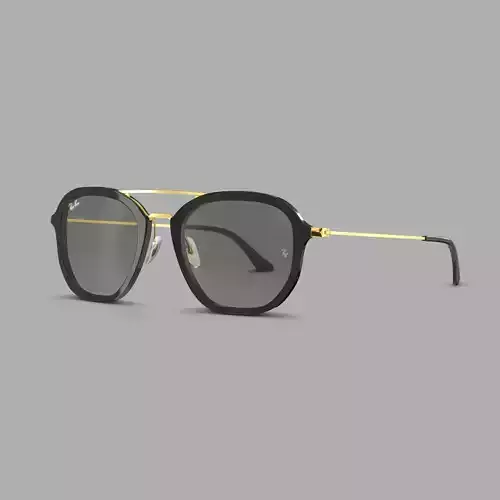 Ray-Ban - RB4273 601 Sunglasses Low-poly 3D model
