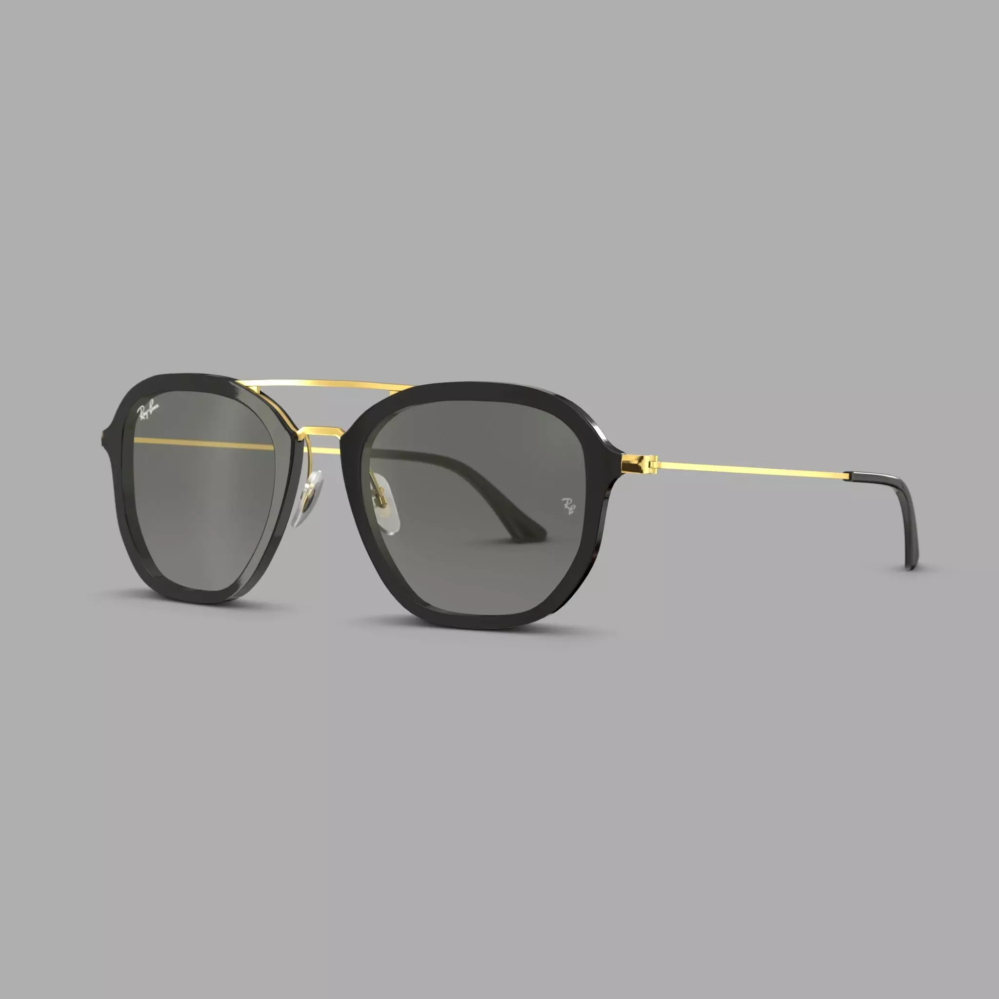 Ray-Ban - RB4273 601 Sunglasses Low-poly 3D model_0