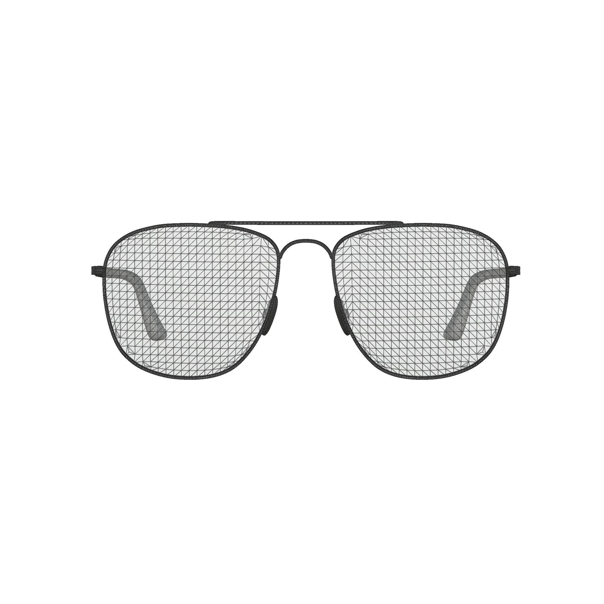 Vasuma - Mountain M210 Sunglasses Low-poly 3D model_7