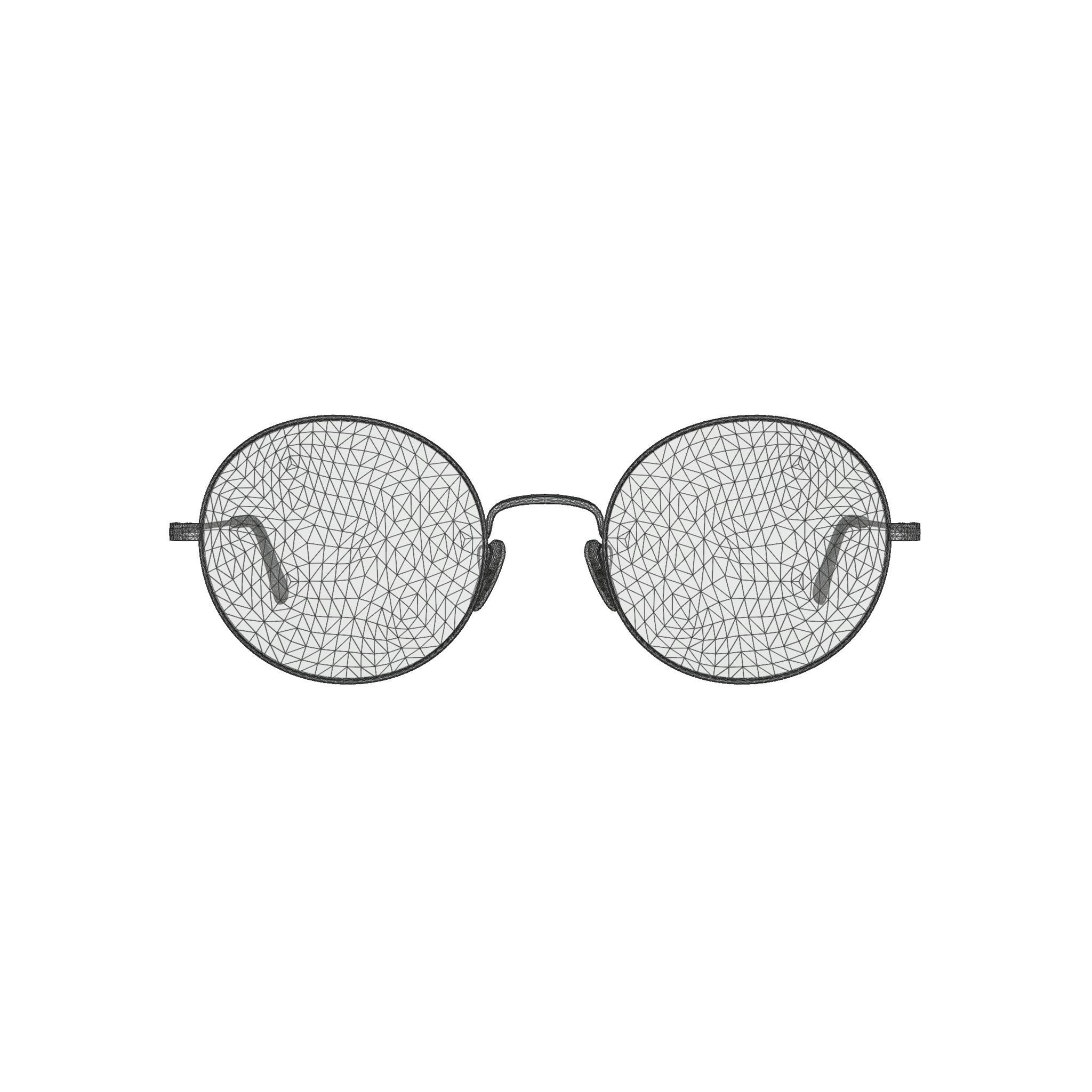 Ray-Ban Ja-Jo - RB3592 Sunglasses Low-poly 3D model_6