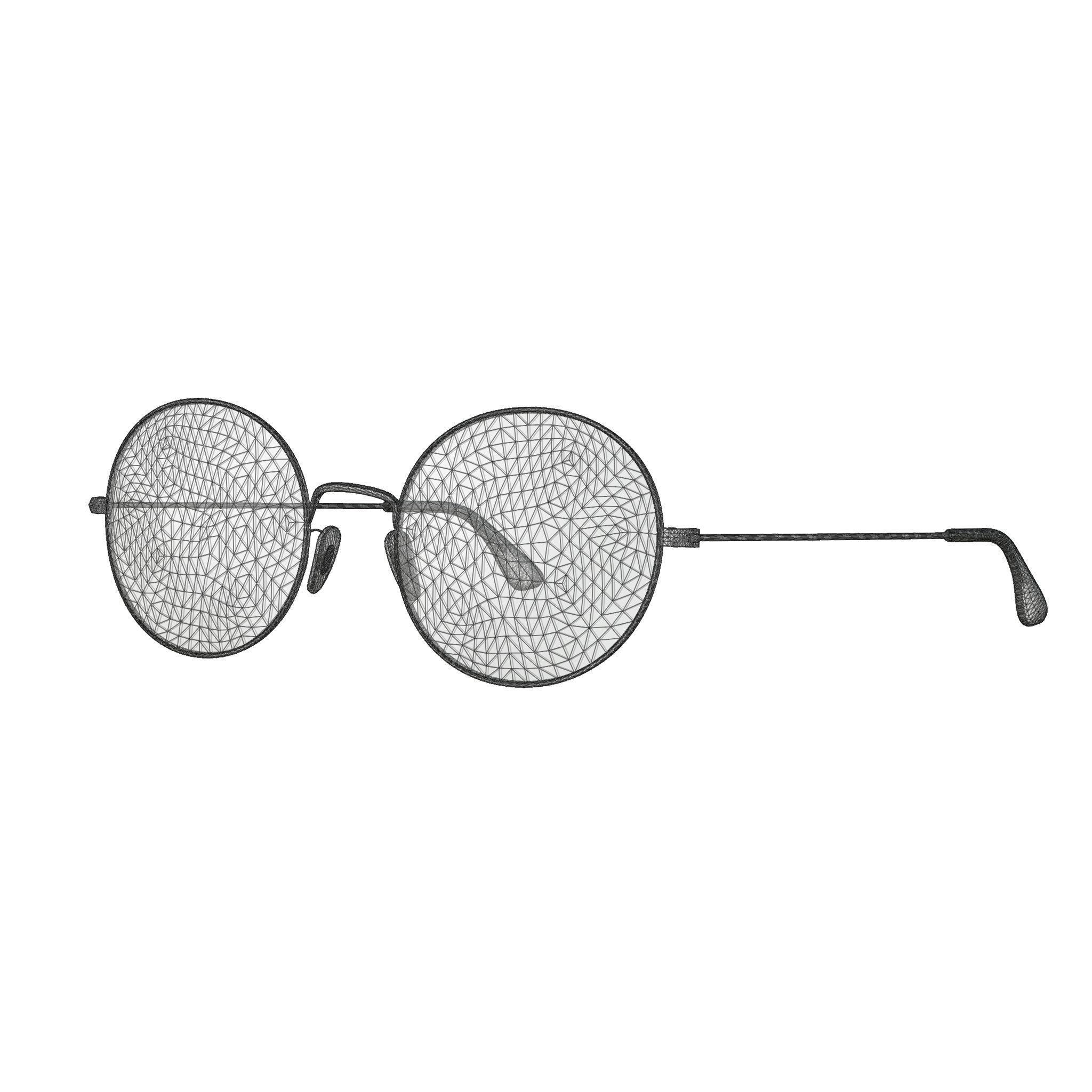 Ray-Ban Ja-Jo - RB3592 Sunglasses Low-poly 3D model_4