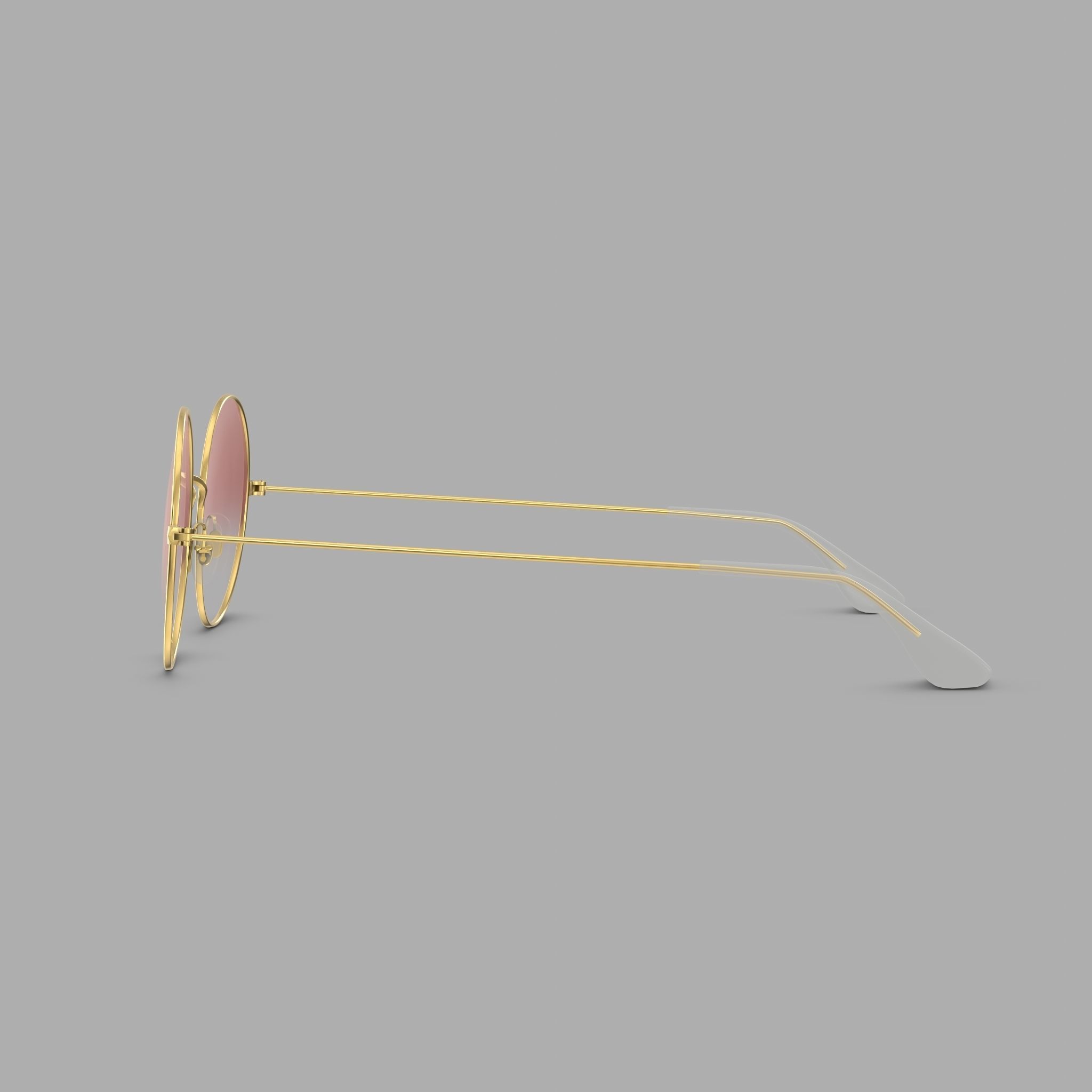 Ray-Ban Ja-Jo - RB3592 Sunglasses Low-poly 3D model_3