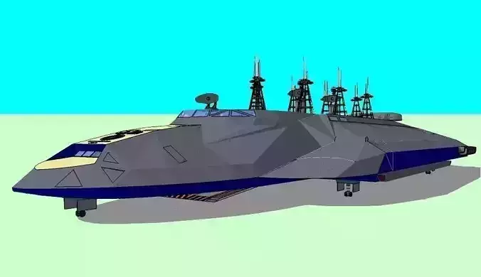 SF Libra - frigate Zodiac class Free 3D print model