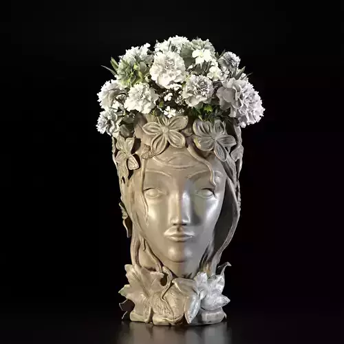 Face Vase decoration 6